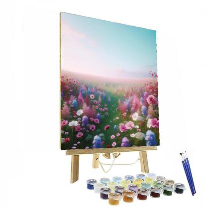 Dreamy Wildflower Field Paint By Number