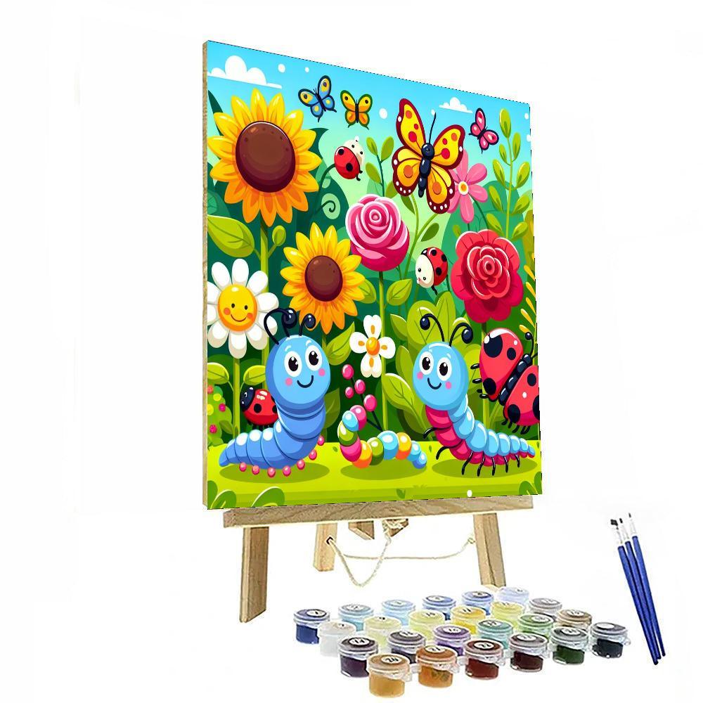 Garden Festival Paint By Numbers Art