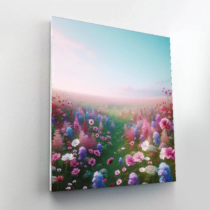 Dreamy Wildflower Field Paint By Number