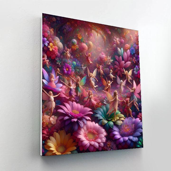 Whimsical Fairy Wonderland Paint By Numbers