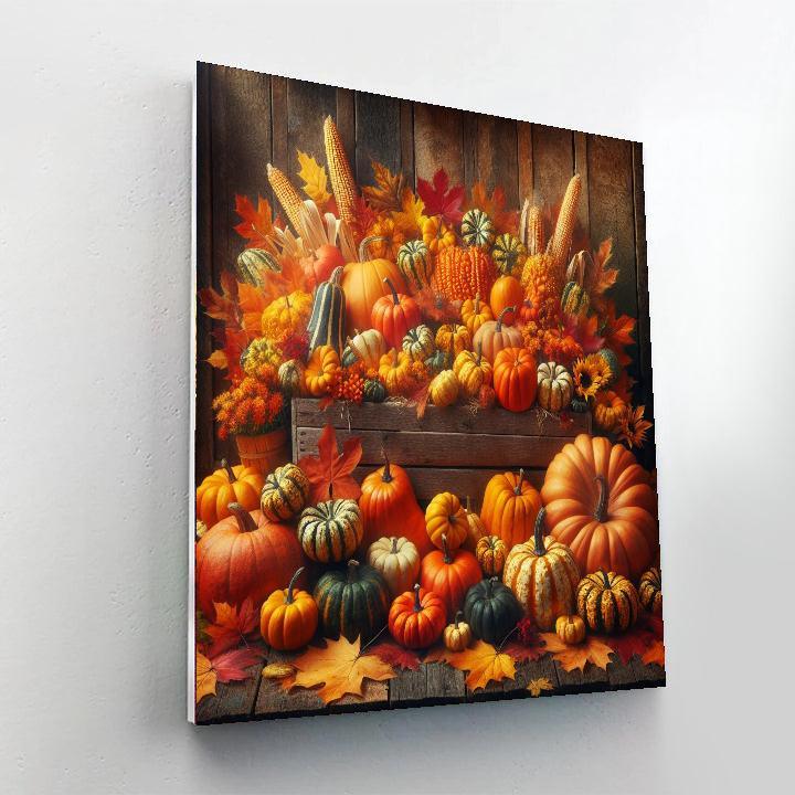 Radiant Harvest Festival Number Painting