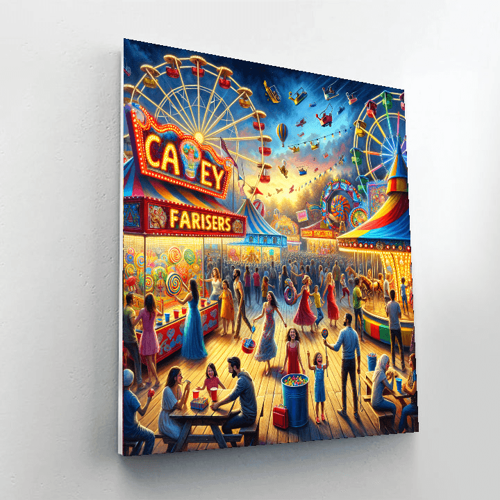 Fun Times At The Fair Paint By Color