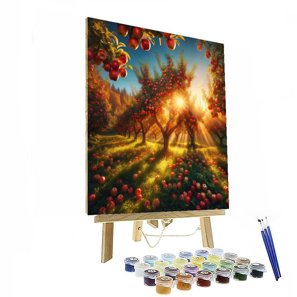 Lush Orchard Delight Numbered Painting Kits
