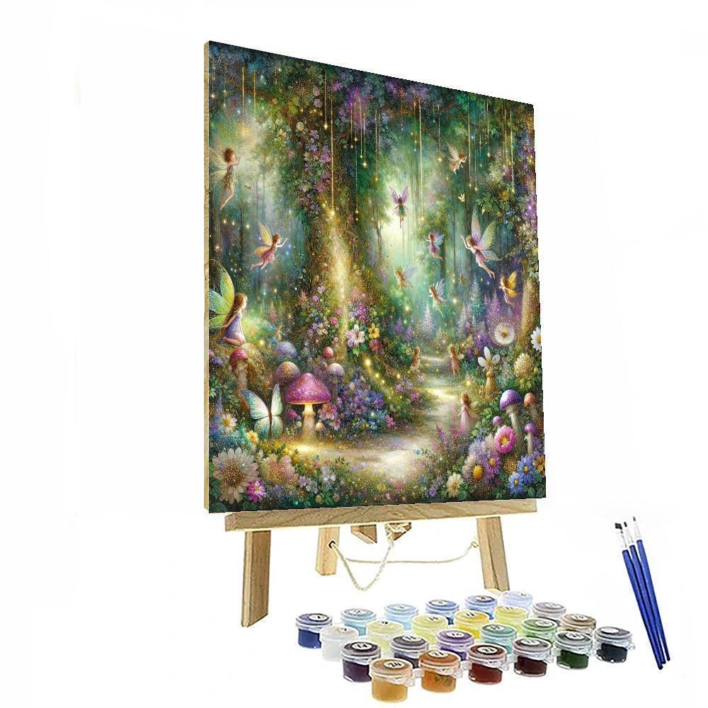 Ethereal Fairy Woods Painting By Numbers Kit