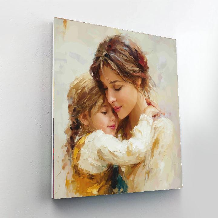 Mom's Warm Embrace Paint By Numbers Kits