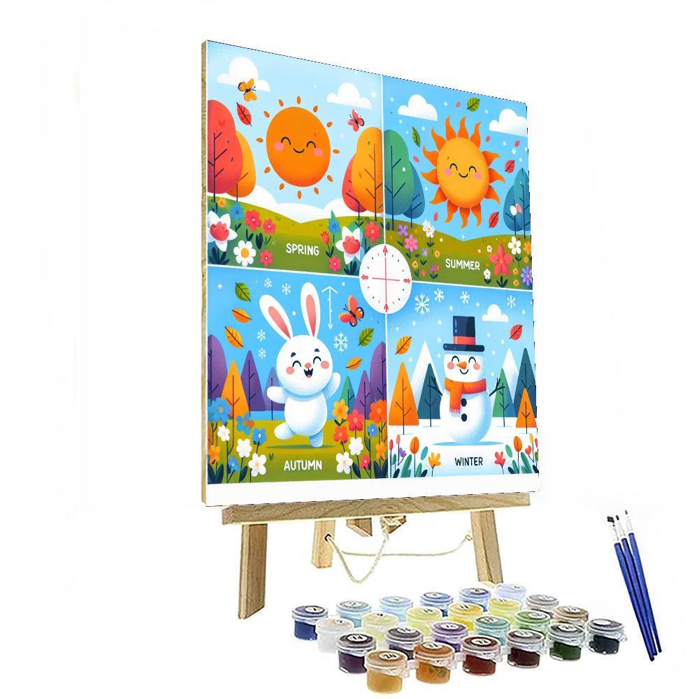Festival Of Seasons Painting Number Kit