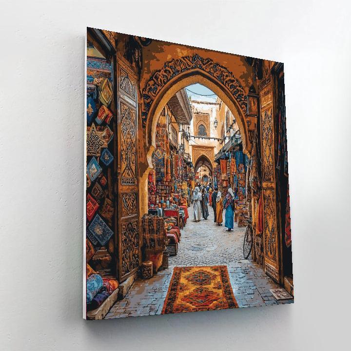Fes Medina - Fes Paint By Numbers