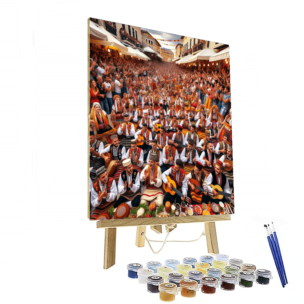 Folk Music Festival - Gjirokaster DIY Paint By Numbers