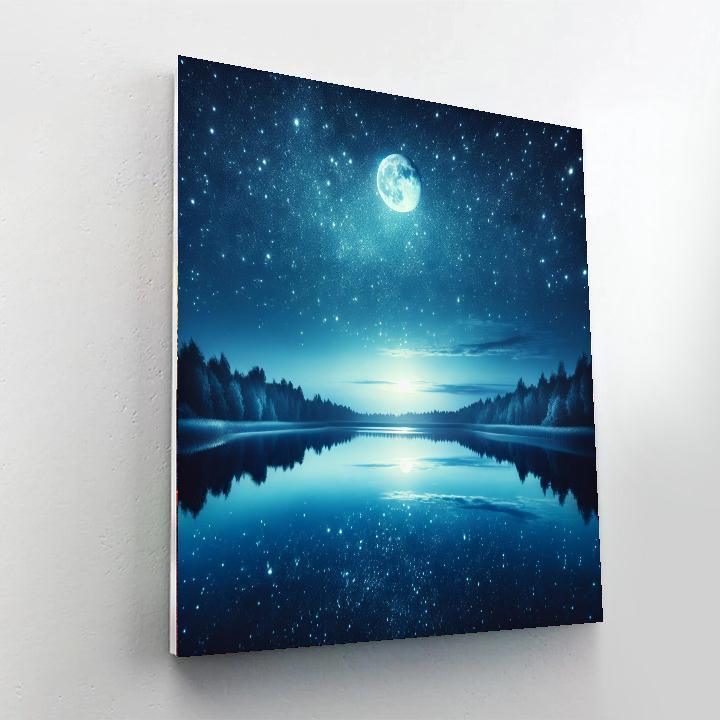 Starlit Serenity Paint By Numbers