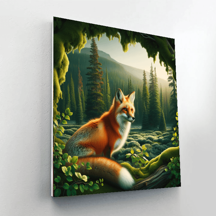 Fox Enchantment Paint By Color