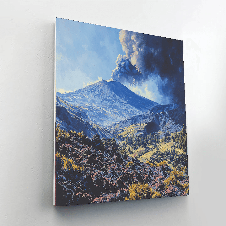 Mount Etna - Sicily, Italy Paint By Numbers Kits