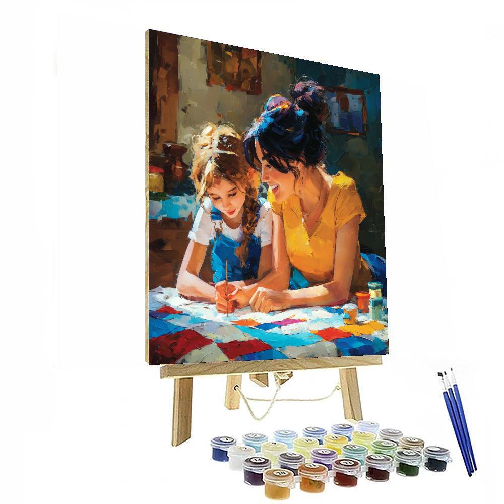 Timeless Quilt Of Memories Number Painting