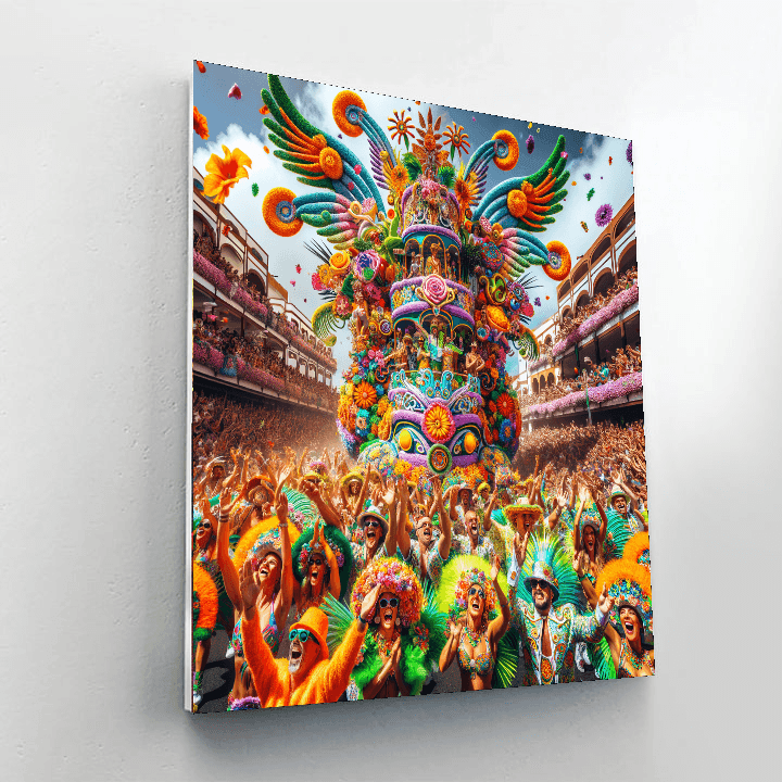 Canary Islands Carnival Paint By Numbers Kits