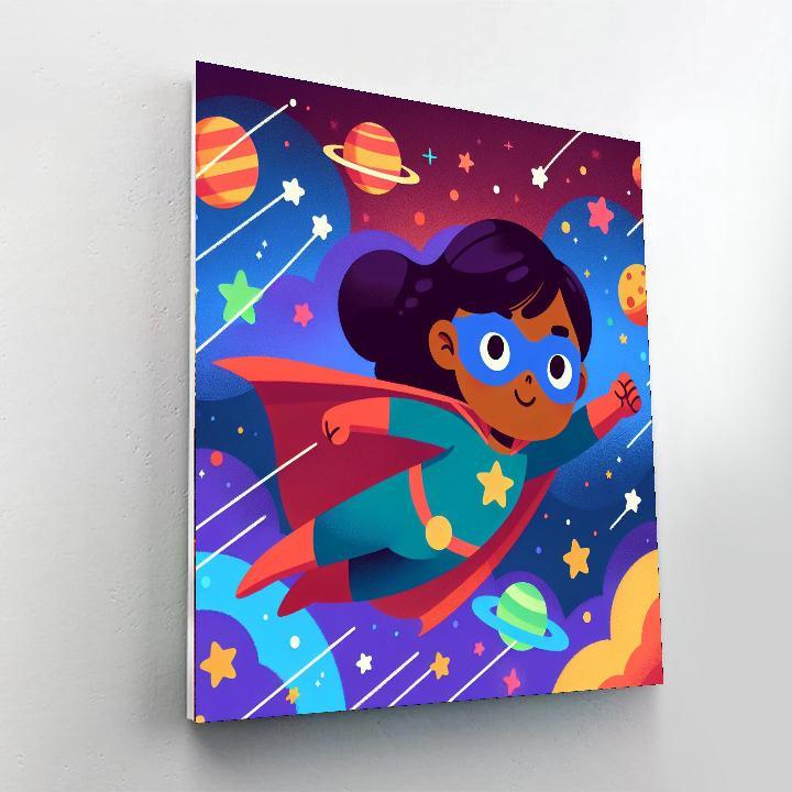 Superhero Universe Adventure Paint By Numbers Kits