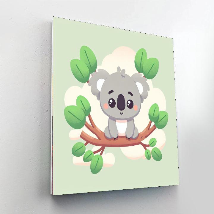Adventurous Koala Journey Paint By Numbers