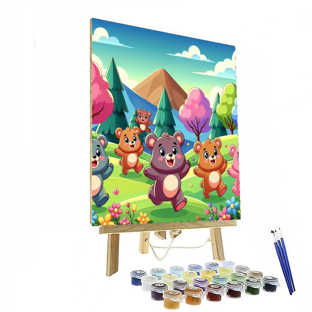 Adventurous Bears Painting Number Kit