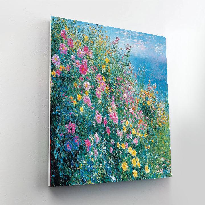 Claude Monet Inspired Dreamy Flower Garden  Paint By Numbers Kits