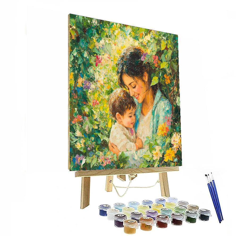 Nature's Maternal Hug Paint By Color