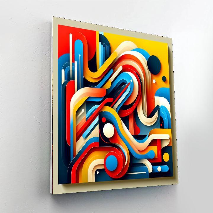 Artistic Abstraction Paint By Numbers Kits