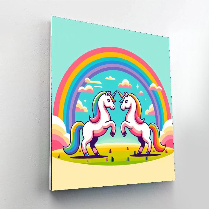 Majestic Unicorn Fields Paint By Numbers Kits