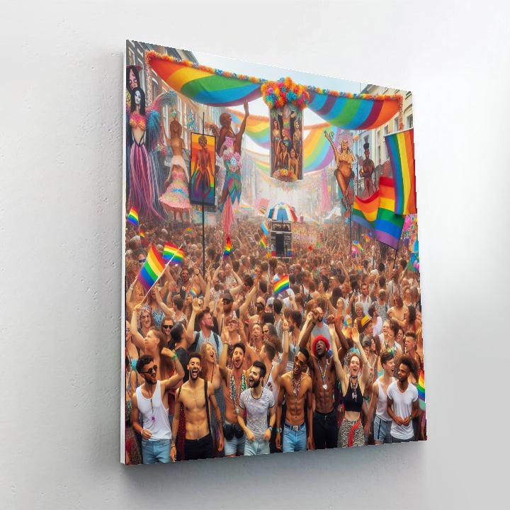 Pride Festival - Various Countries Painting By Numbers Kit