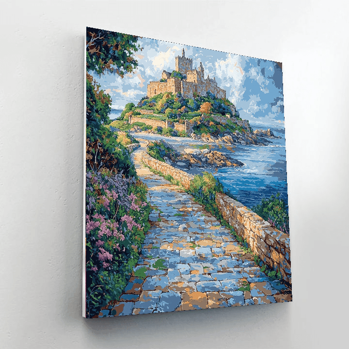 St. Michael's Mount - Cornwall Painting By Numbers Kit