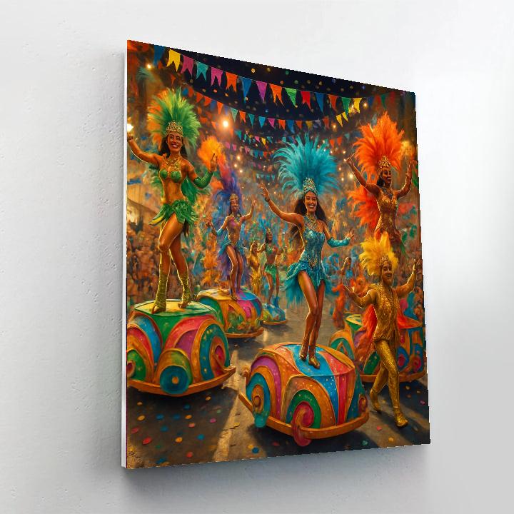Karnaval Do Rio Painting By Numbers Kit