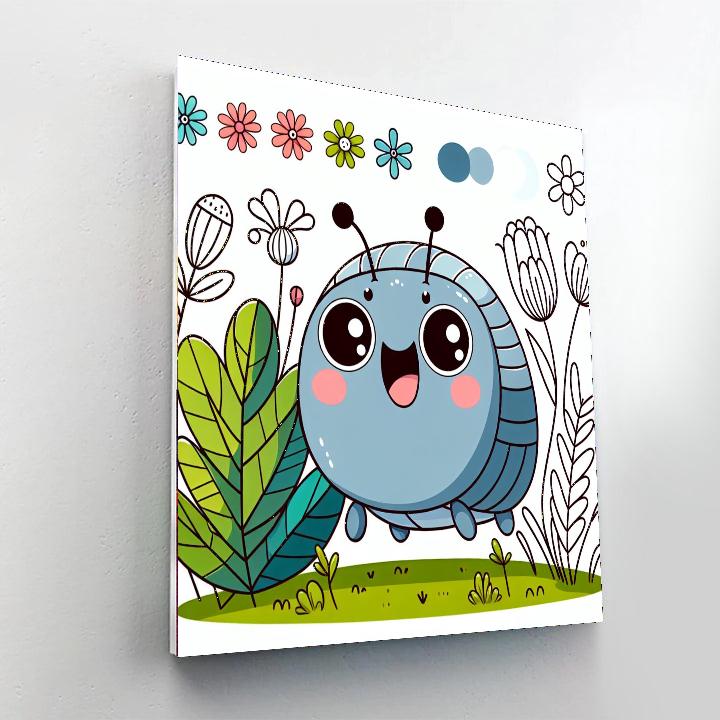 Dizzy Doodlebug Paint By Color