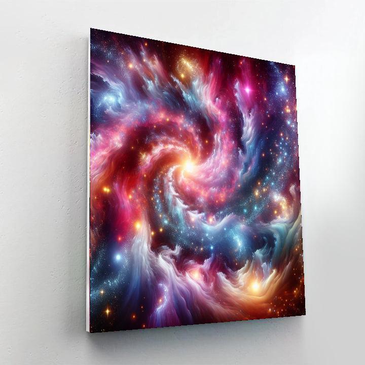 Celestial Light Show Painting By Numbers Kit