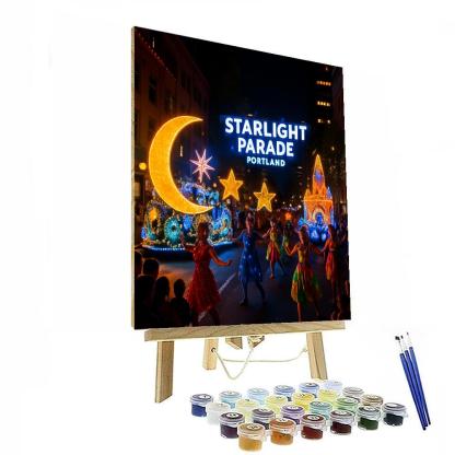 Starlight Parade - Usa Paint By Color