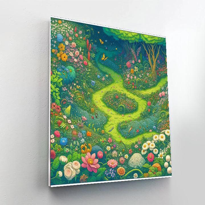 Adventures In A Secret Garden Paint By Number