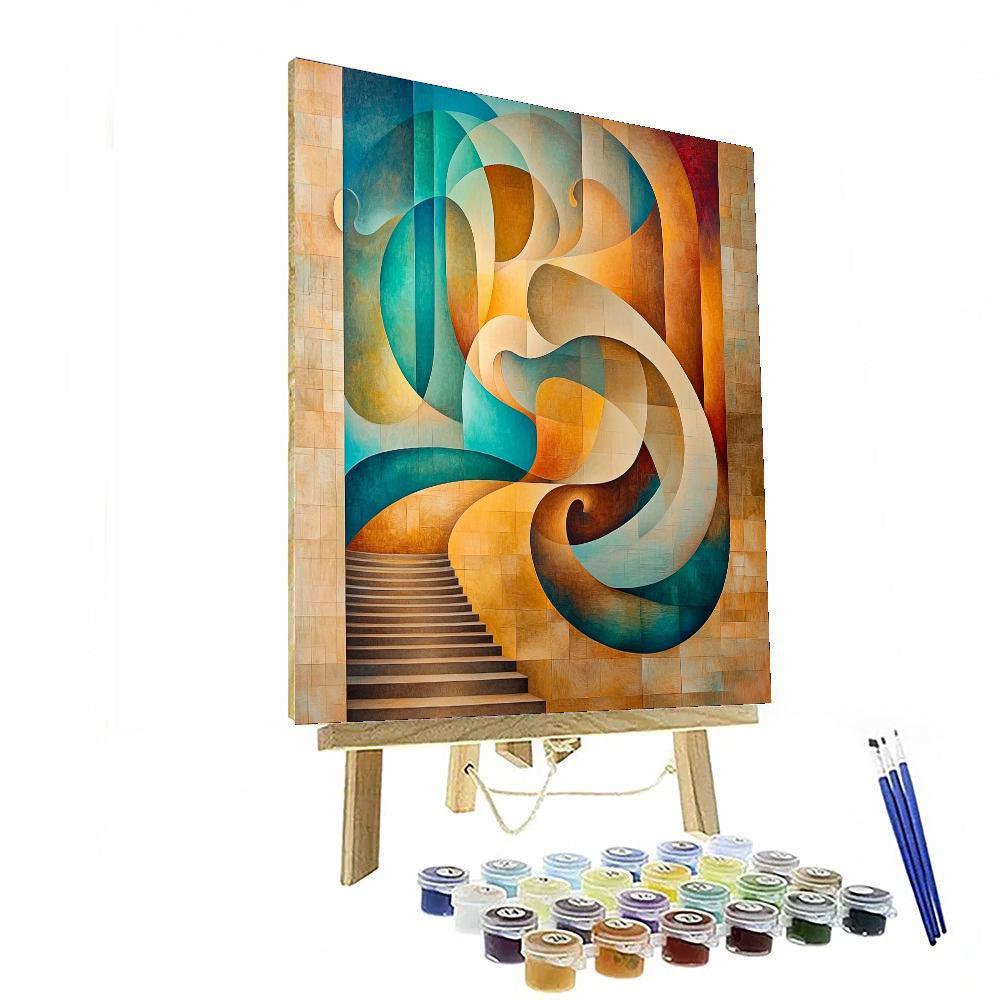 Max Ernst Inspired The Essence Of Solitude  Paint By Numbers