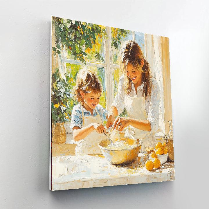 Hearts In The Kitchen Numbered Painting Kits
