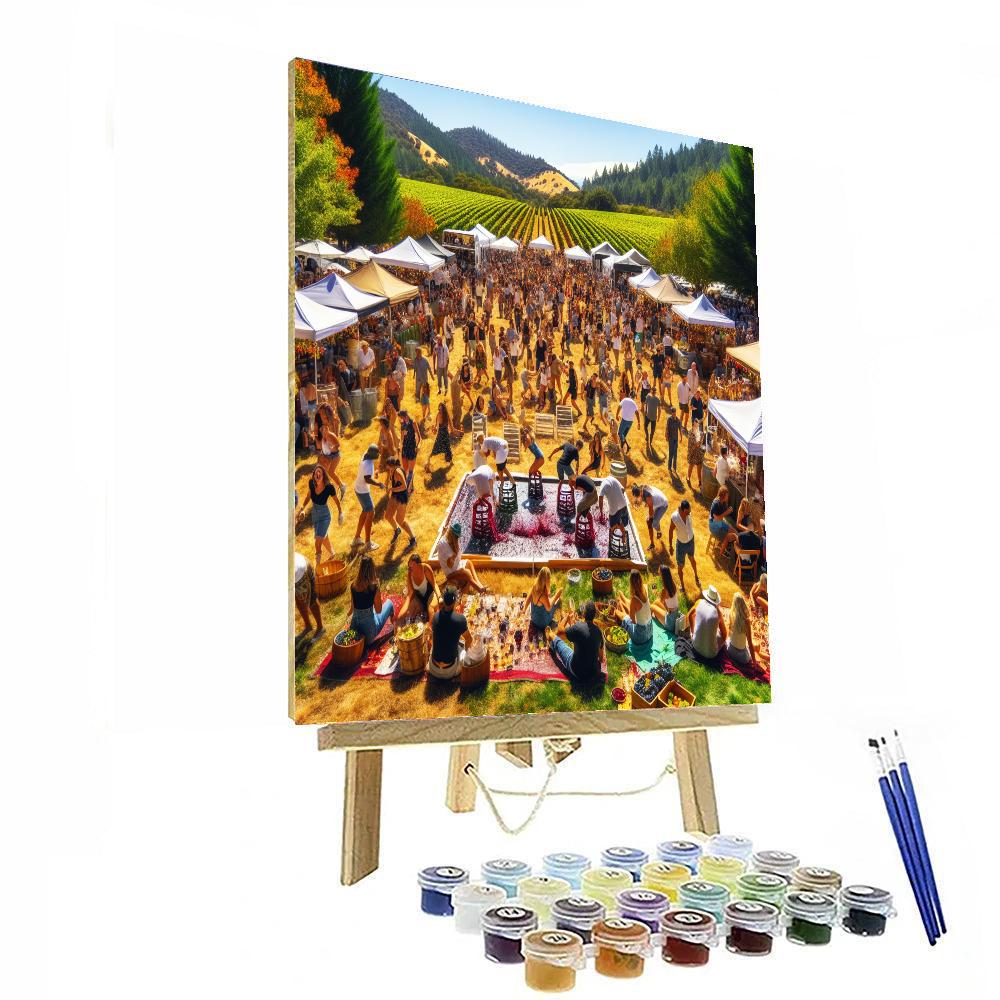 Festival Of The Grape - Canada Numbered Painting Kits