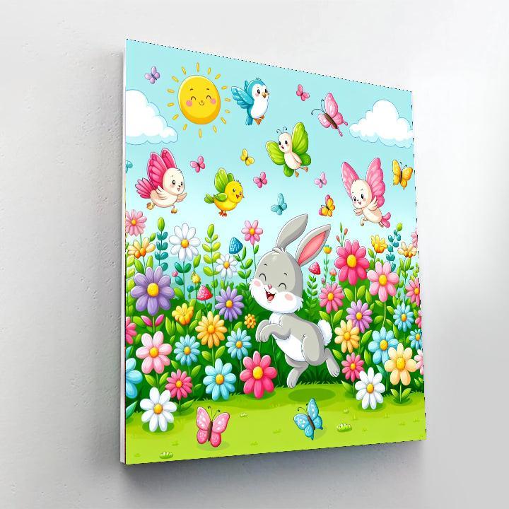 Charming Garden Adventure Paint By Numbers