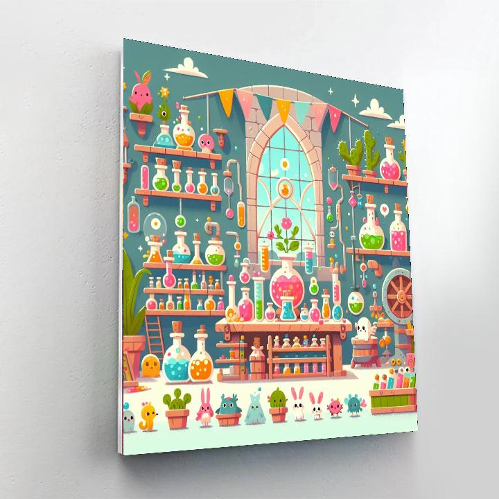 Magical Potion Makers Paint By Number