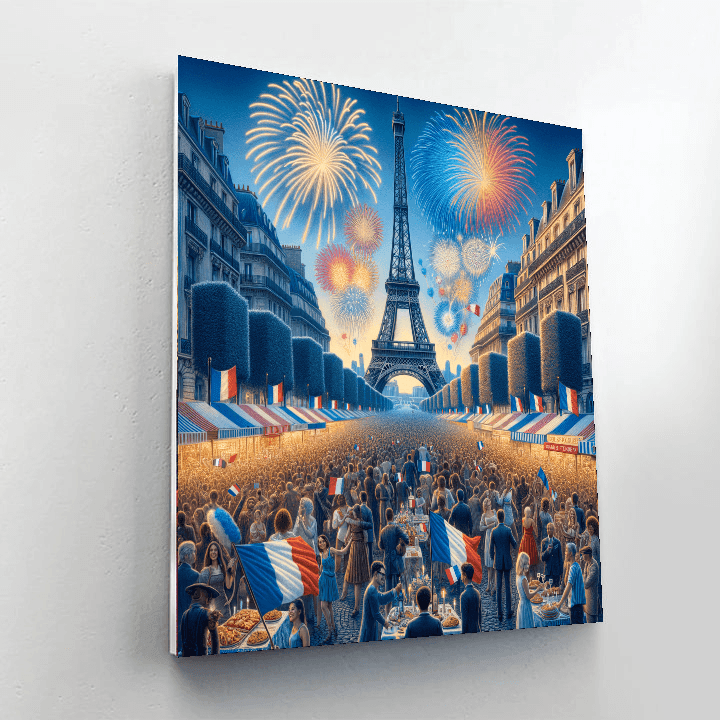 Bastille Day - Paris, France Paint By Number