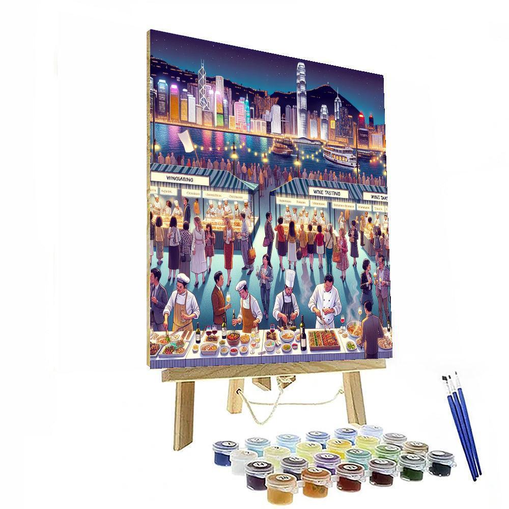 Hong Kong Wine And Dine Festival - Hong Kong Paint By Color