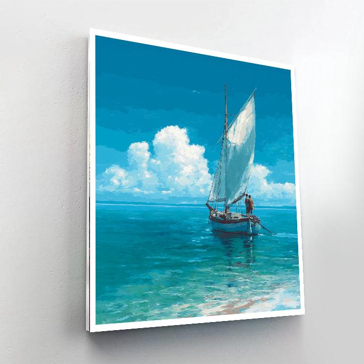 Sailing With Dreams Paint By Color