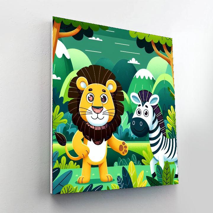Jungle Explorers Duo Paint By Numbers Kits