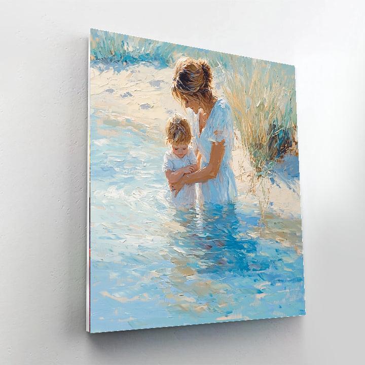 Waves Of Love And Care Paint By Numbers