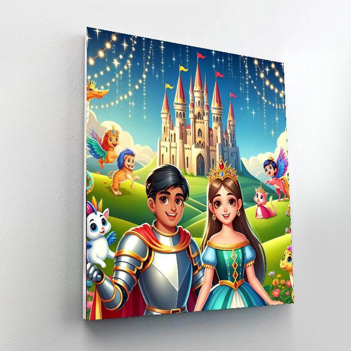 Fantastic Fairy Tale Land Painting By Numbers Kit