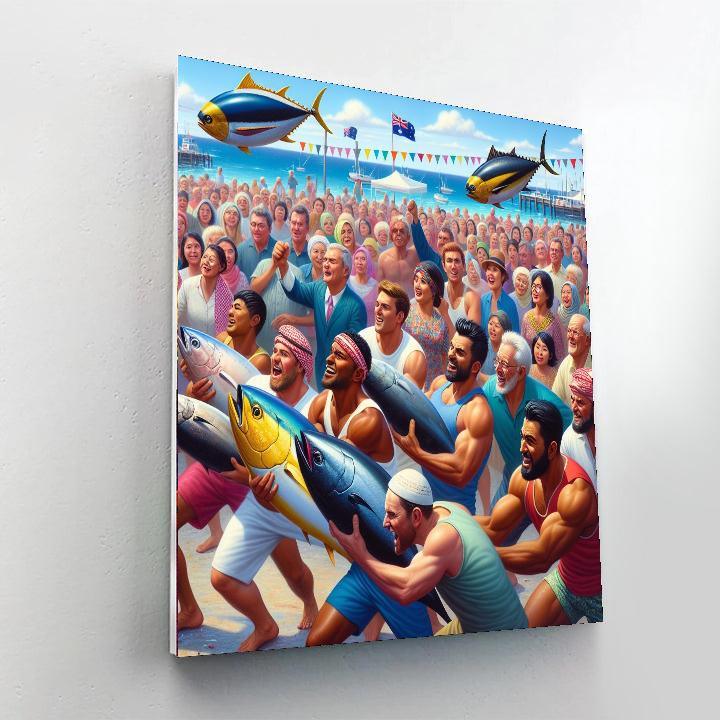 Tunarama Festival - Australia Paint By Numbers Art