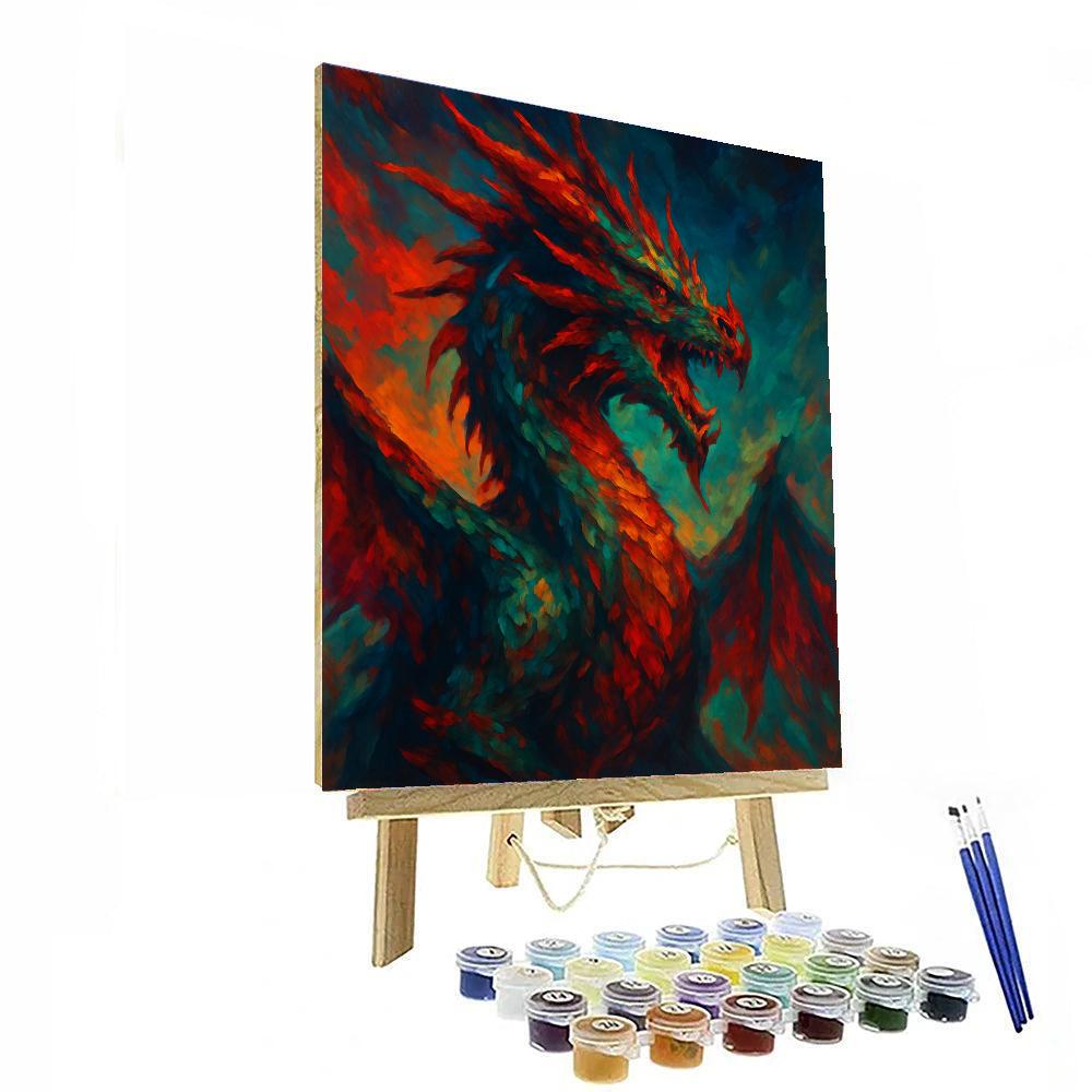 Dragon's Breath Paint By Numbers Art
