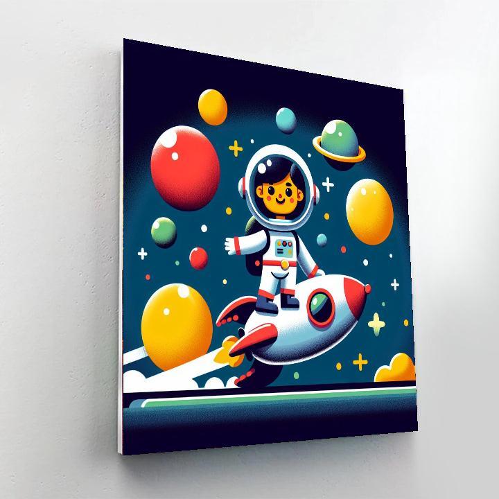 Space Adventure Mission Paint By Numbers Kits