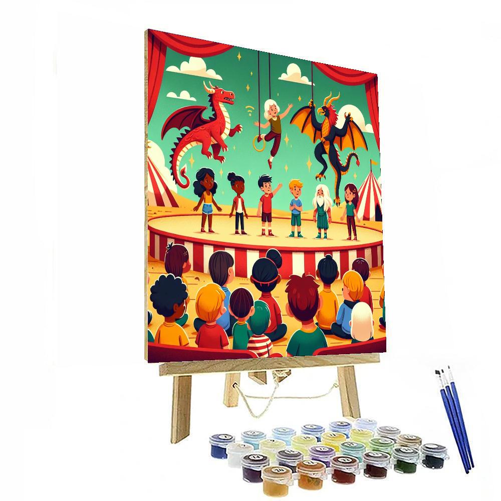Fantasy Creature Circus Paint By Number