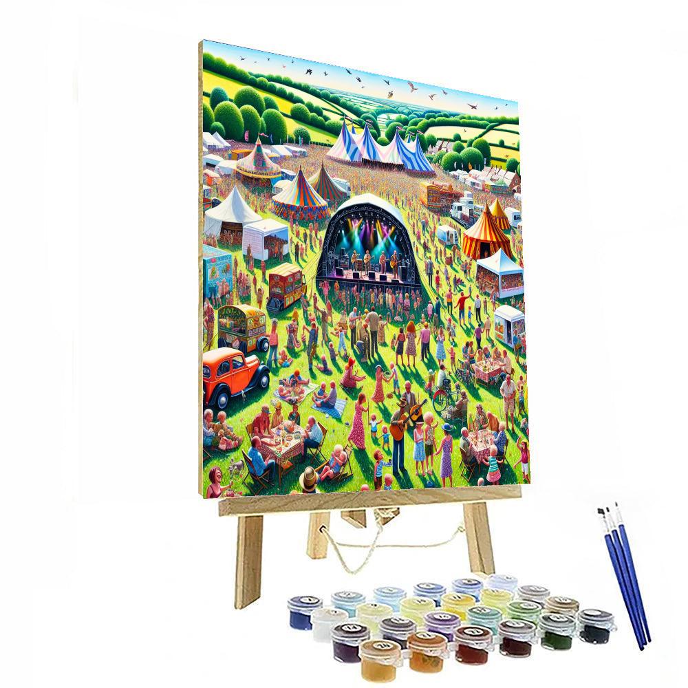 Wimbleball Music Festival Numbered Painting Kits