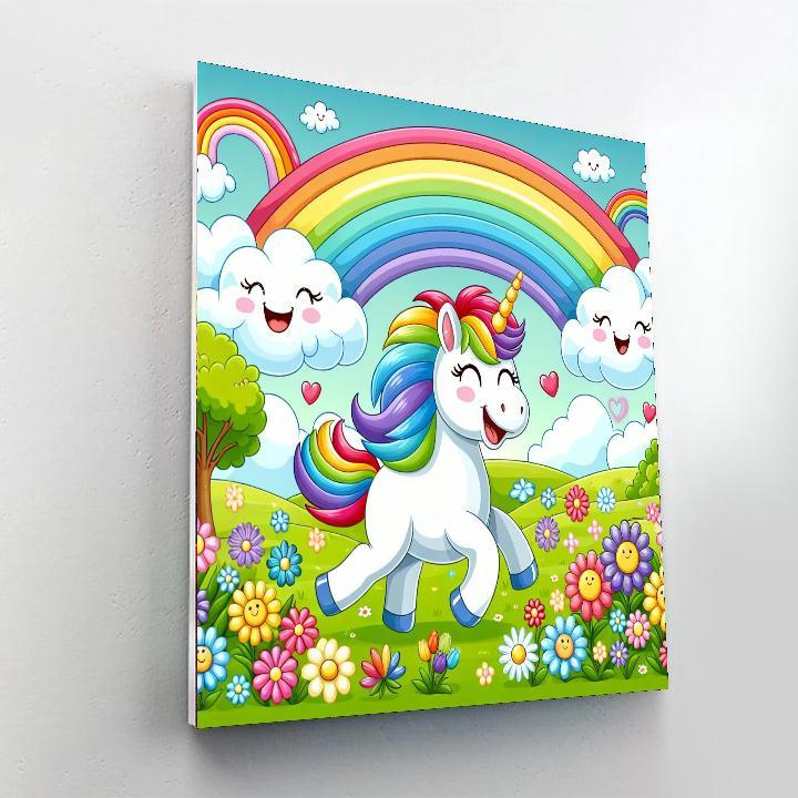 Majestic Unicorn Dreamscape Painting By Numbers Kit