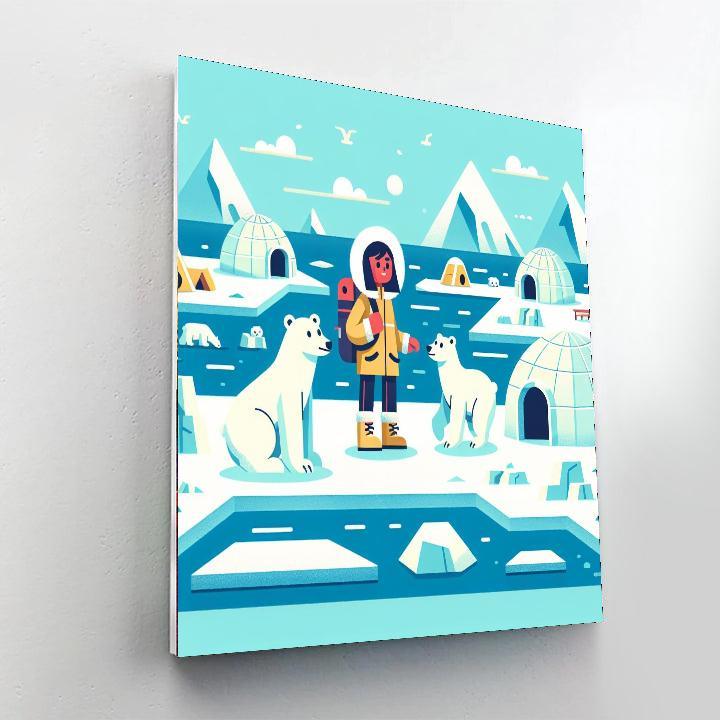 Arctic Explorer Journey Paint By Color