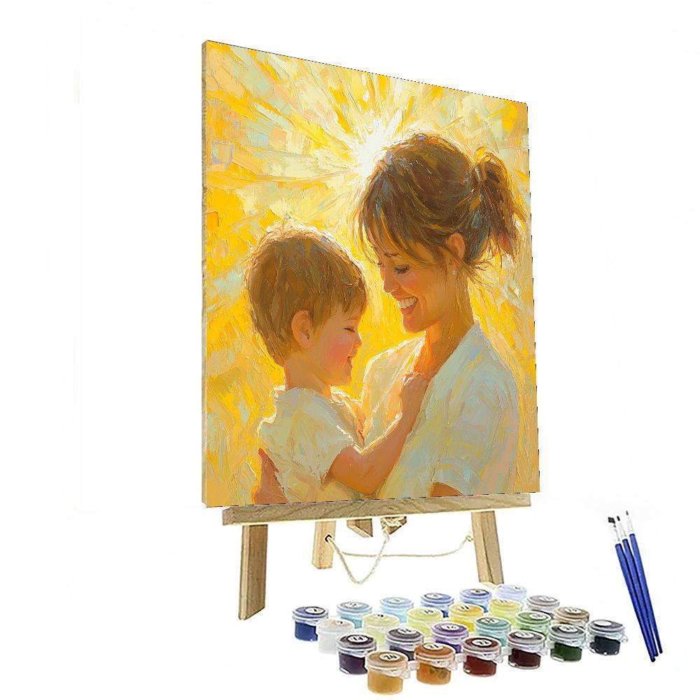 Sunkissed Affection DIY Paint By Numbers